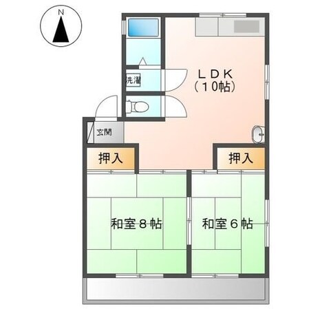 かわせみハウスの物件間取画像